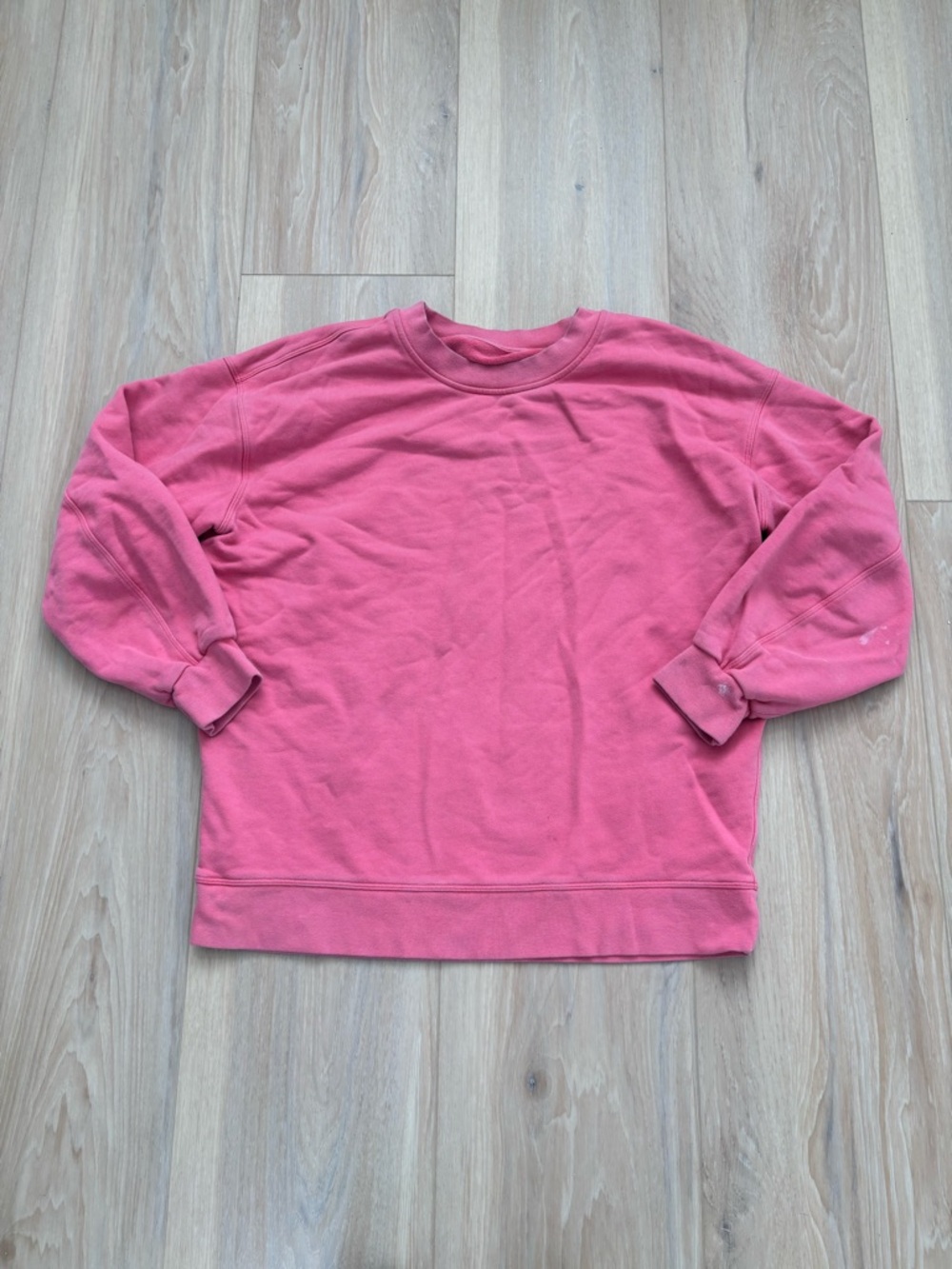 lululemon Perfectly Oversized Crewneck Sweatshirt - Pink - Size 6